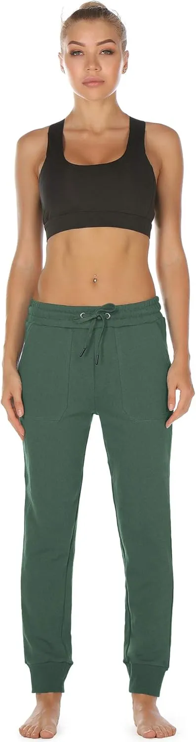 icyzone Women Sweatpants Joggers Activewear Workout Running Pants with Pockets