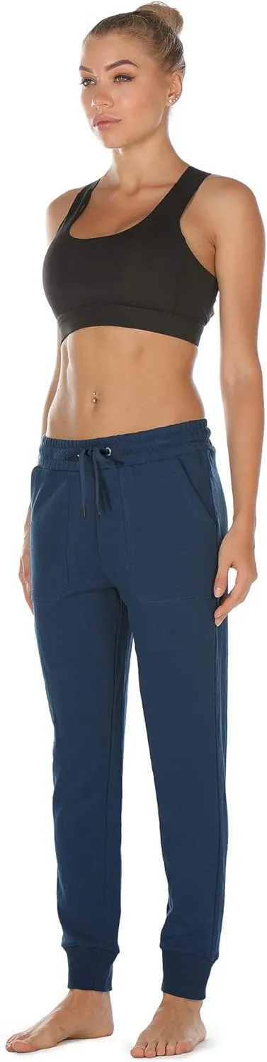 icyzone Women Sweatpants Joggers Activewear Workout Running Pants with Pockets