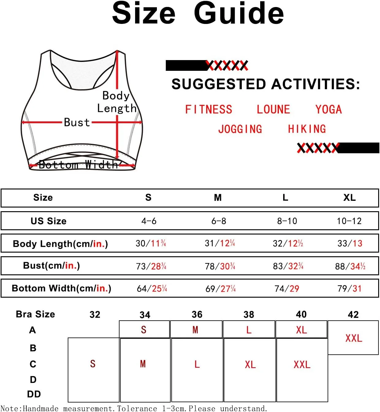 icyzone Workout Sports Bras for Women - Fitness Athletic Exercise Running Bra, Activewear Yoga Tops