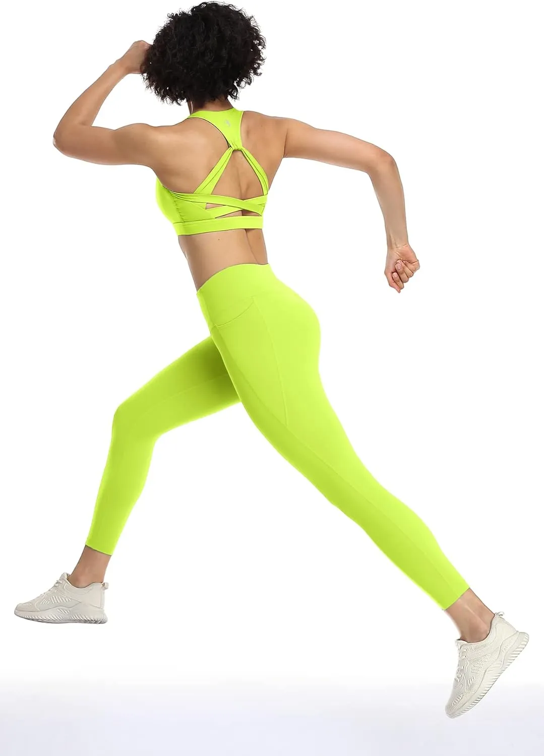 icyzone Workout Sports Bras for Women - Fitness Athletic Exercise Running Bra, Activewear Yoga Tops