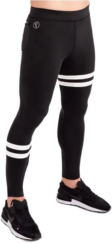 Kapow Meggings Performance Pro Range - Mens Compression Leggings with Pockets for Athletic Workout Performance