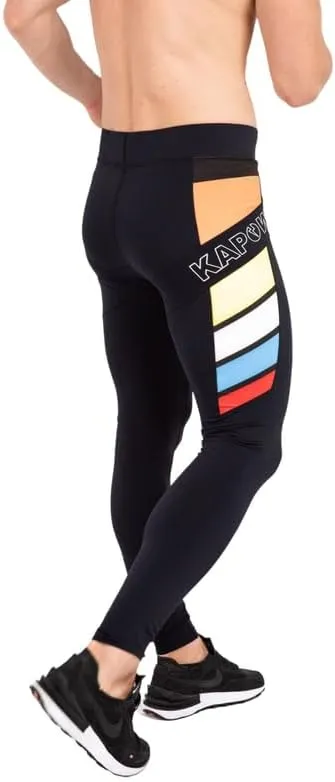 Kapow Meggings Performance Pro Range - Mens Compression Leggings with Pockets for Athletic Workout Performance