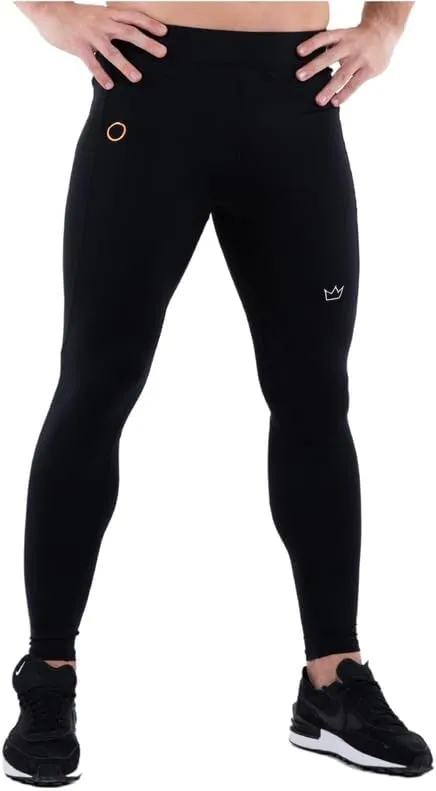 Kapow Meggings Performance Pro Range - Mens Compression Leggings with Pockets for Athletic Workout Performance