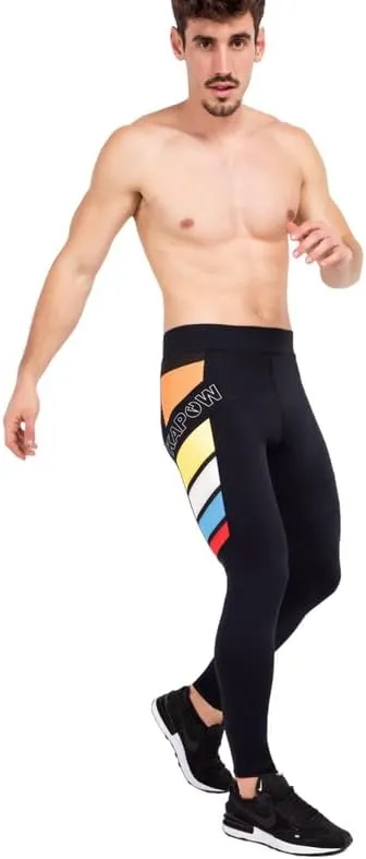 Kapow Meggings Performance Pro Range - Mens Compression Leggings with Pockets for Athletic Workout Performance