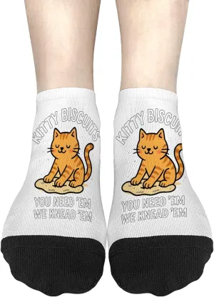 Kitty Biscuits Bakery Low Cut Socks For Women