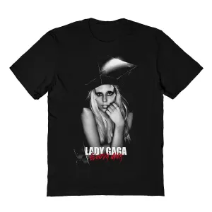 Lady Gaga Bloody Mary Licensed Character Men's Black T-Shirt