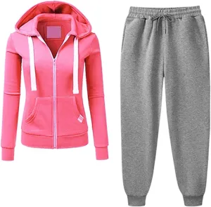 Lastesso Women Sweatsuits Sets Trendy Jackets and Sweatpants Track Suit with Pockets Soft Jogger Rounning Loungewear Outfits