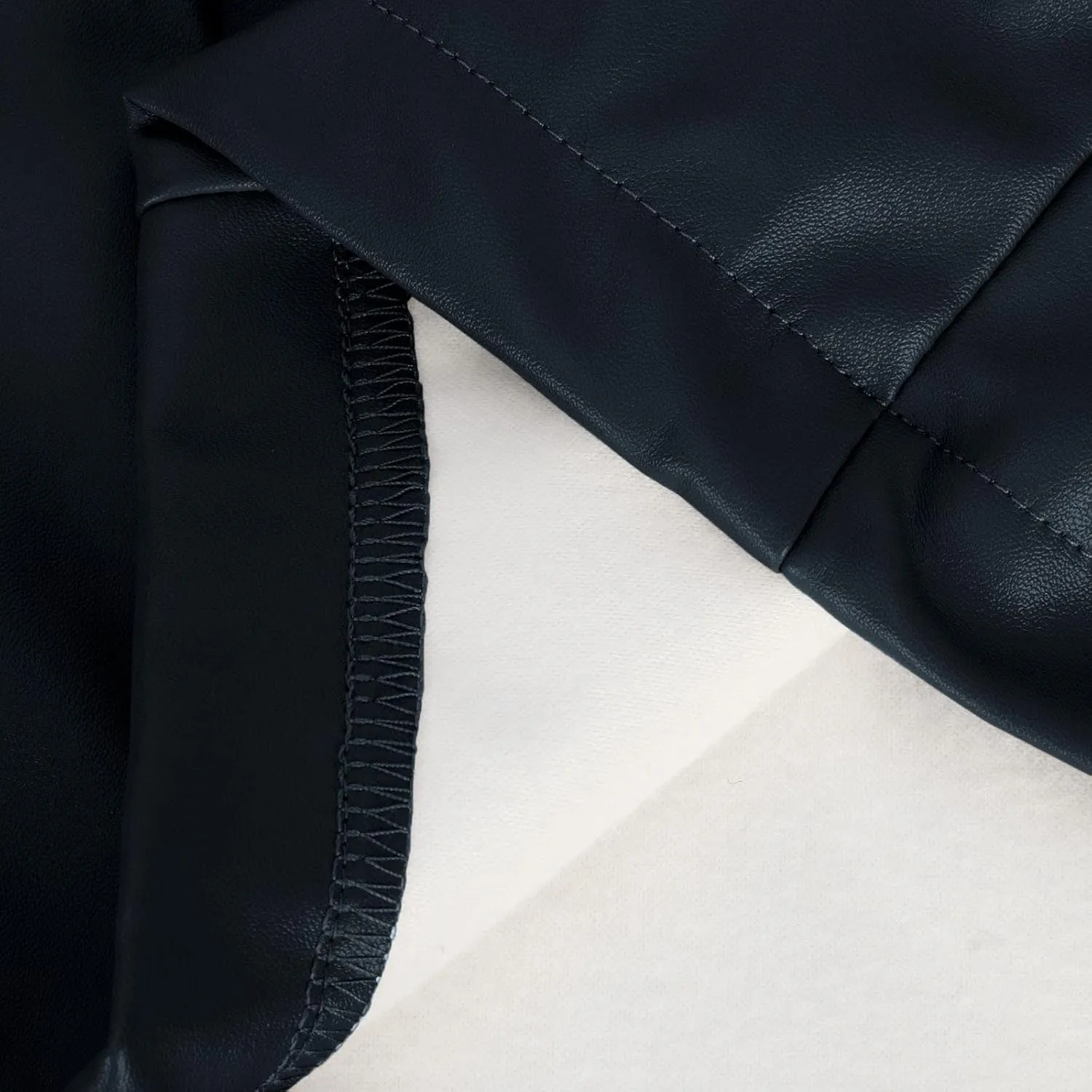 Leather Mini Skirts for Women Solid Color Sexy Zipper Up Bow High Waisted Skirt Classic High Waisted Skirt