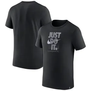 Liverpool Just Do It Nike Men's Black T-Shirt