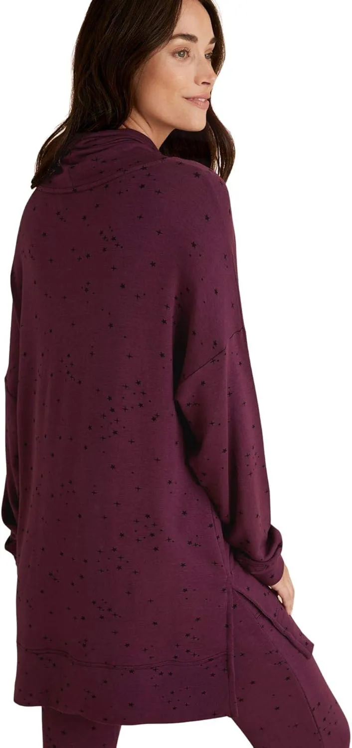 Marks & Spencer Women's Loungewear Flexifit Star Funnel Long Sleeve Sweat Top