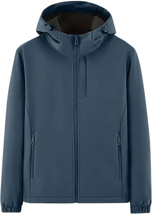 Men Windproof Jacket Waterproof Lightweight Mountain Hunting Outdoor Sport Jacket for Men Hooded Windbreaker Raincoat