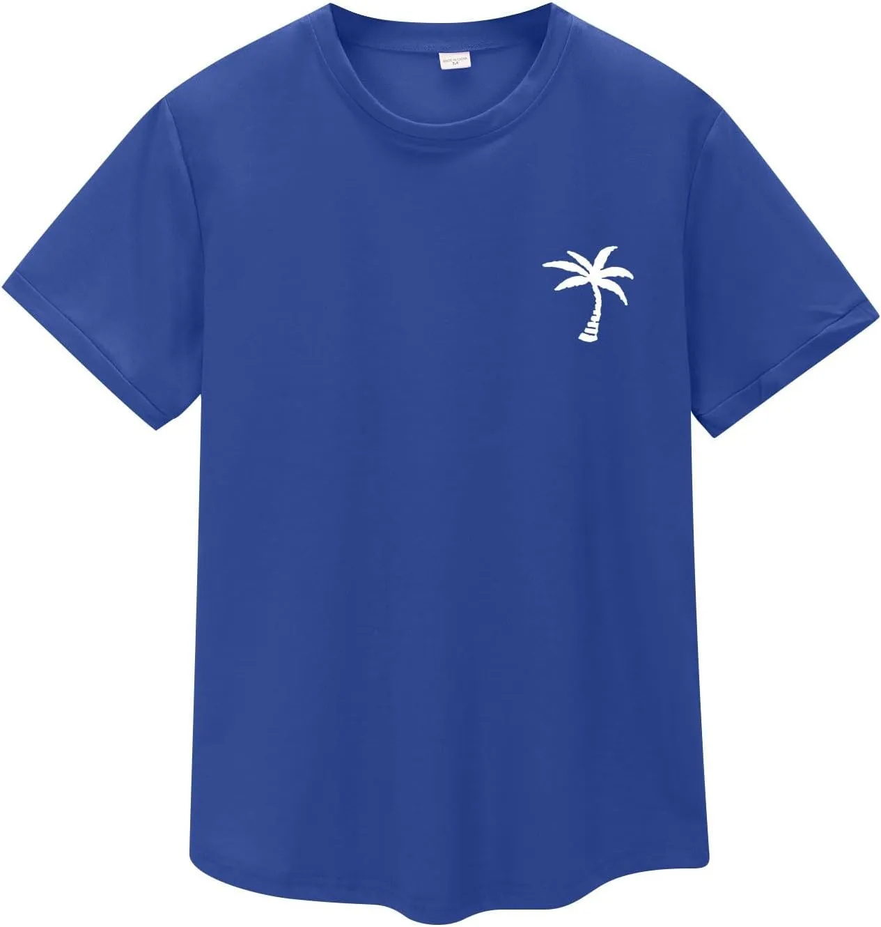 Mens 2 Piece Hawaiian Outfits Short Sleeve Casual T-Shirts and Shorts Matching Set Summer Beach Lounge Tracksuits Set
