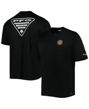 Men's Black Atlanta United FC Terminal Tackle Omni-Shade Columbia T-Shirt