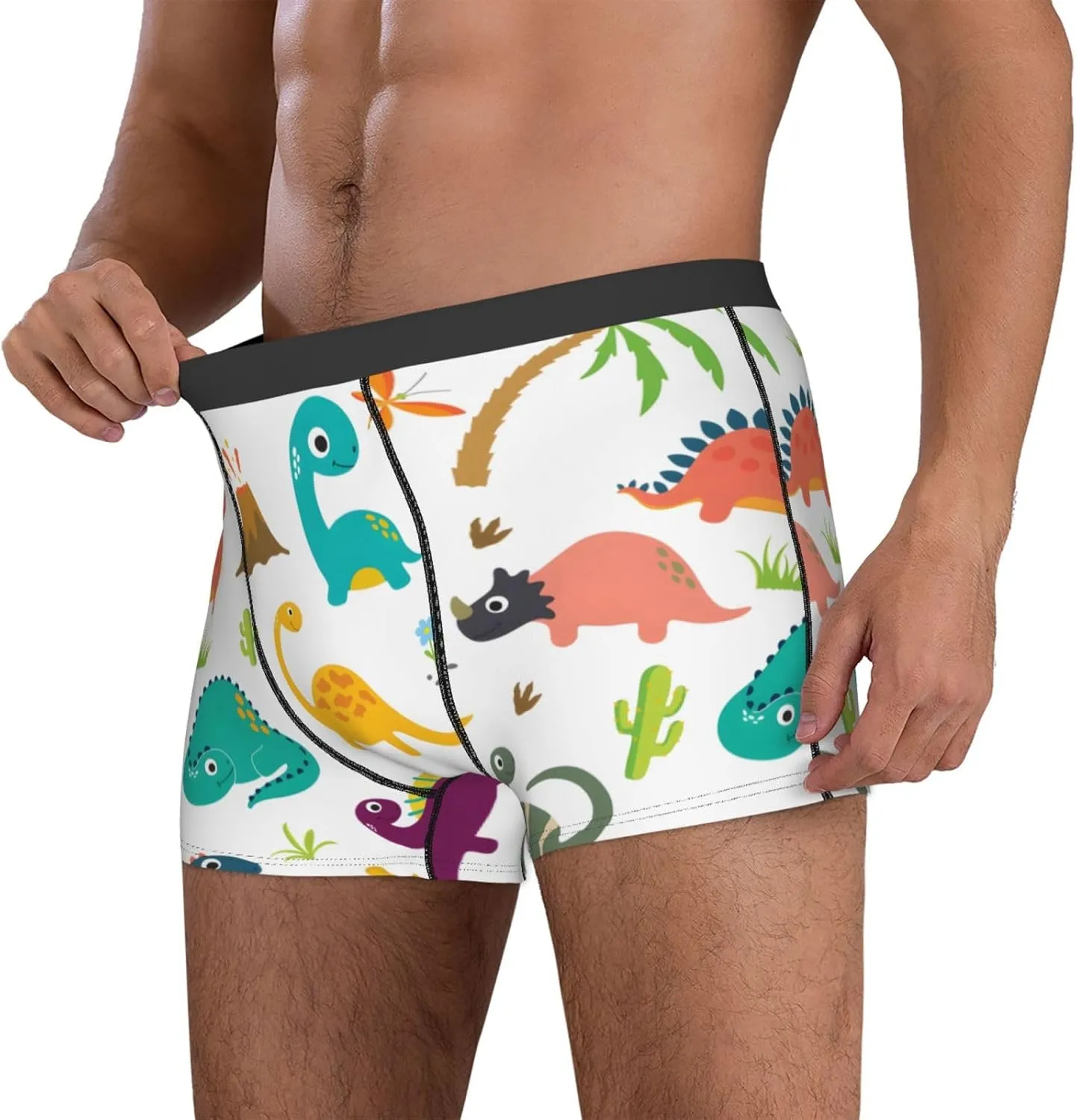 Men's Boxer Briefs Breathable Men's Underwear Boxer Briefs Soft