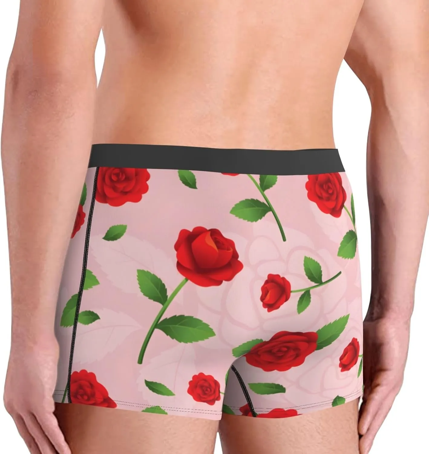Men's Boxer Briefs Breathable Men's Underwear Boxer Briefs Soft