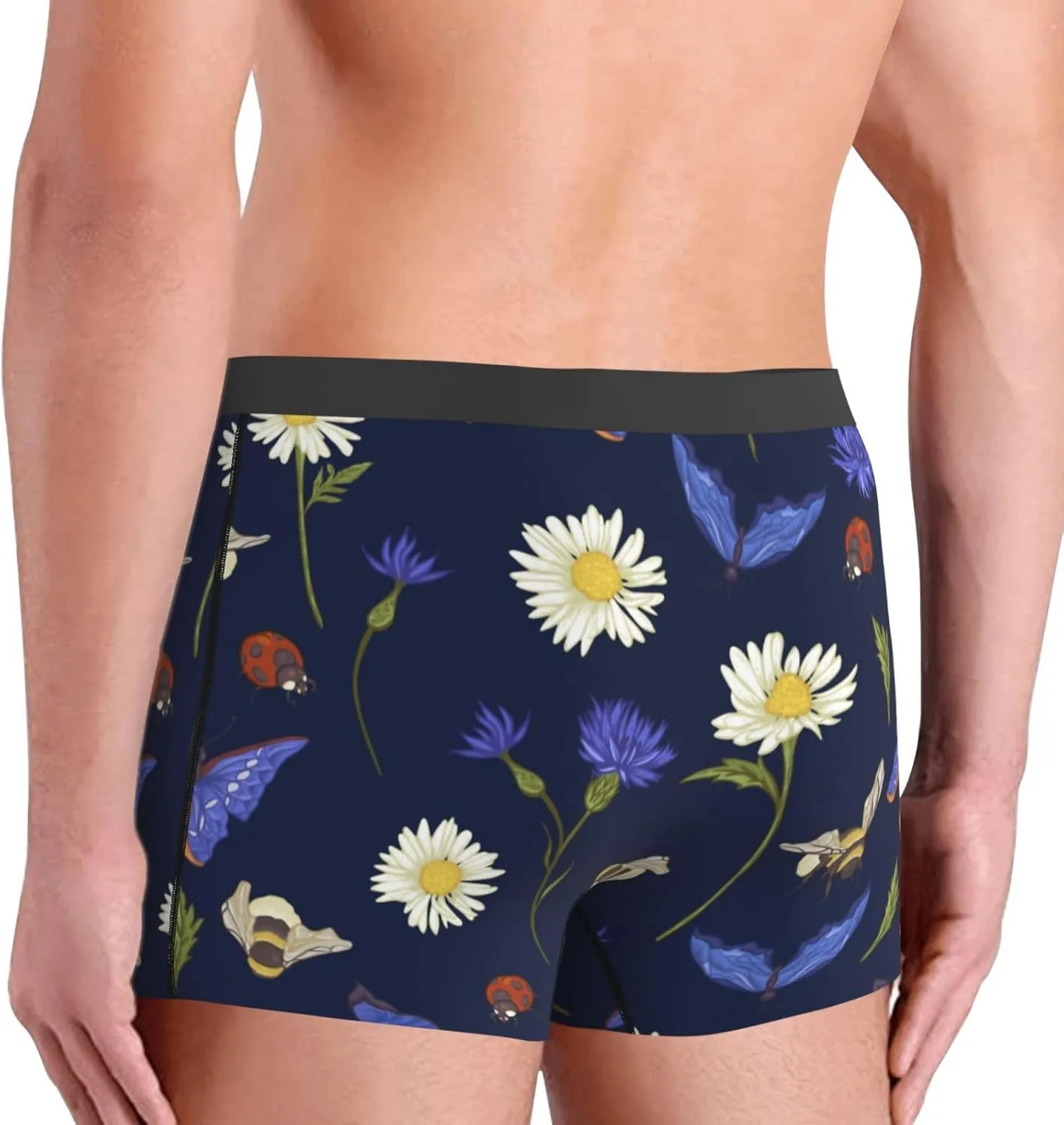 Men's Boxer Briefs Breathable Men's Underwear Boxer Briefs Soft