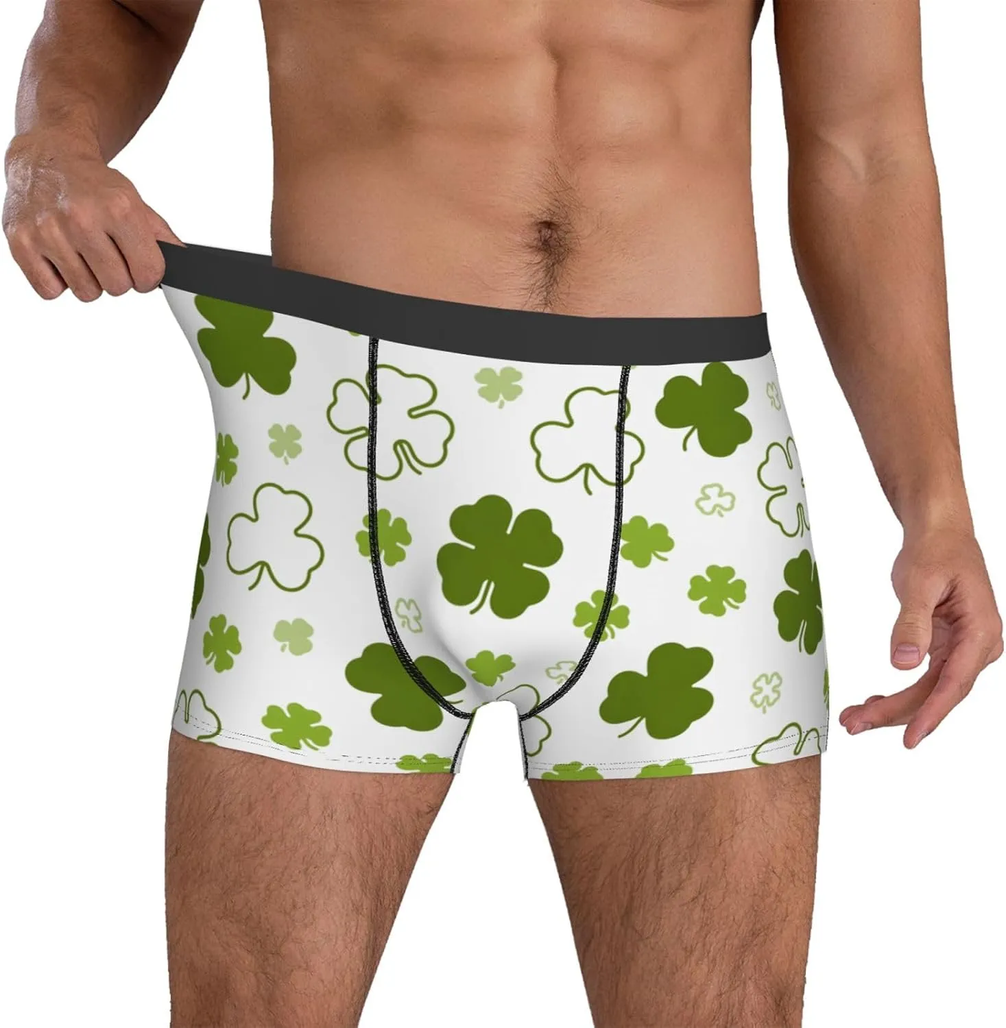 Men's Boxer Briefs Breathable Men's Underwear Boxer Briefs Soft