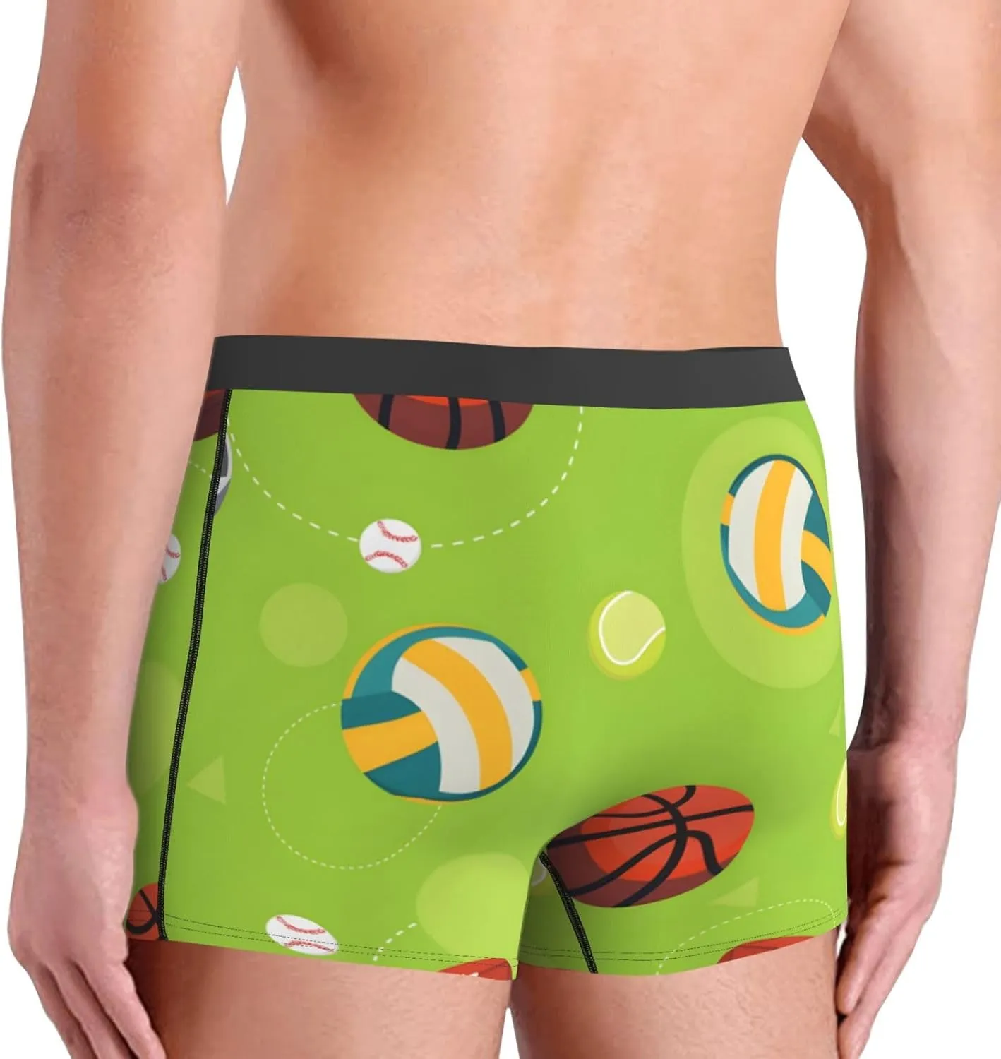 Men's Boxer Briefs Breathable Men's Underwear Boxer Briefs Soft
