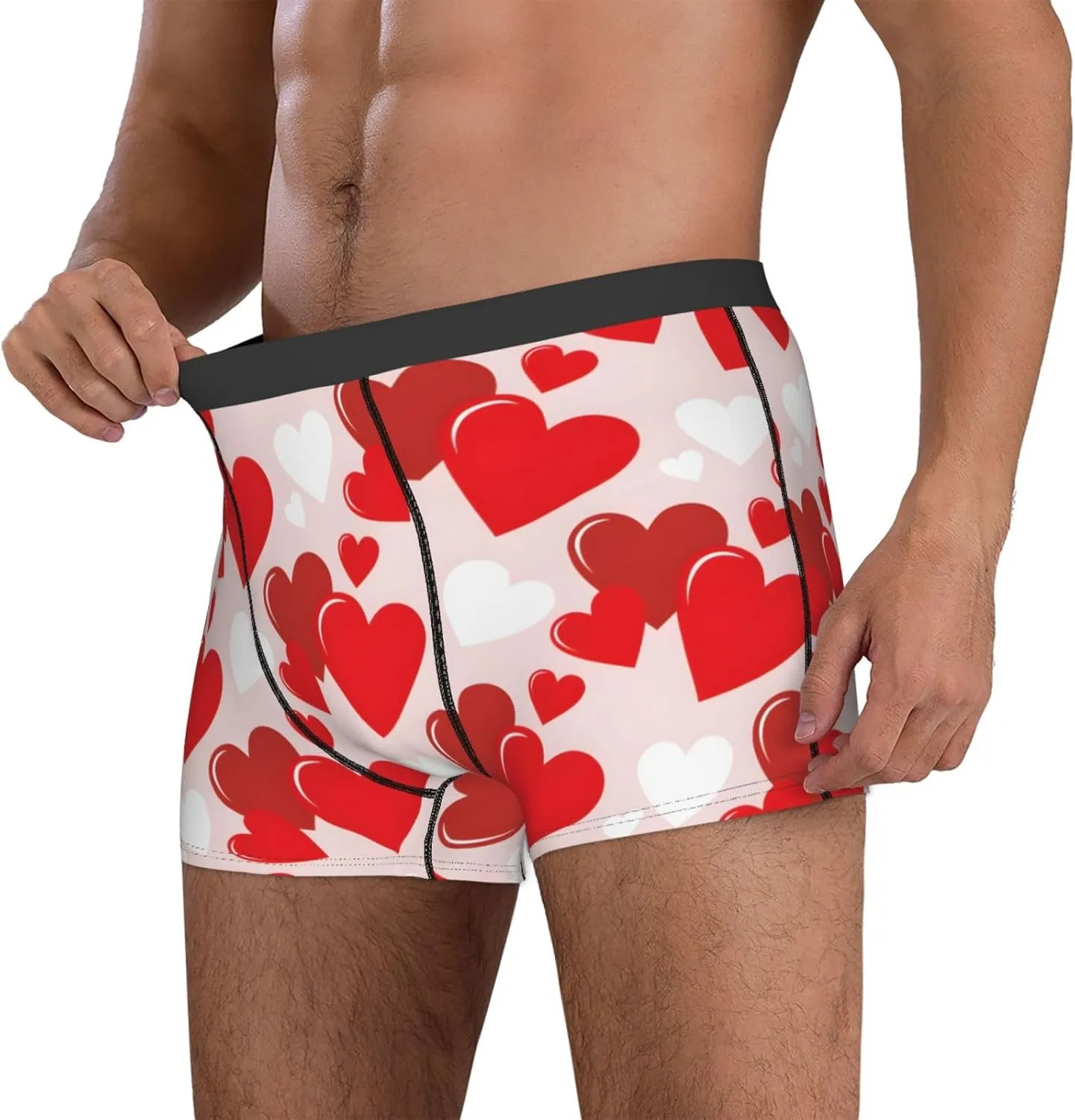 Men's Boxer Briefs Breathable Men's Underwear Boxer Briefs Soft