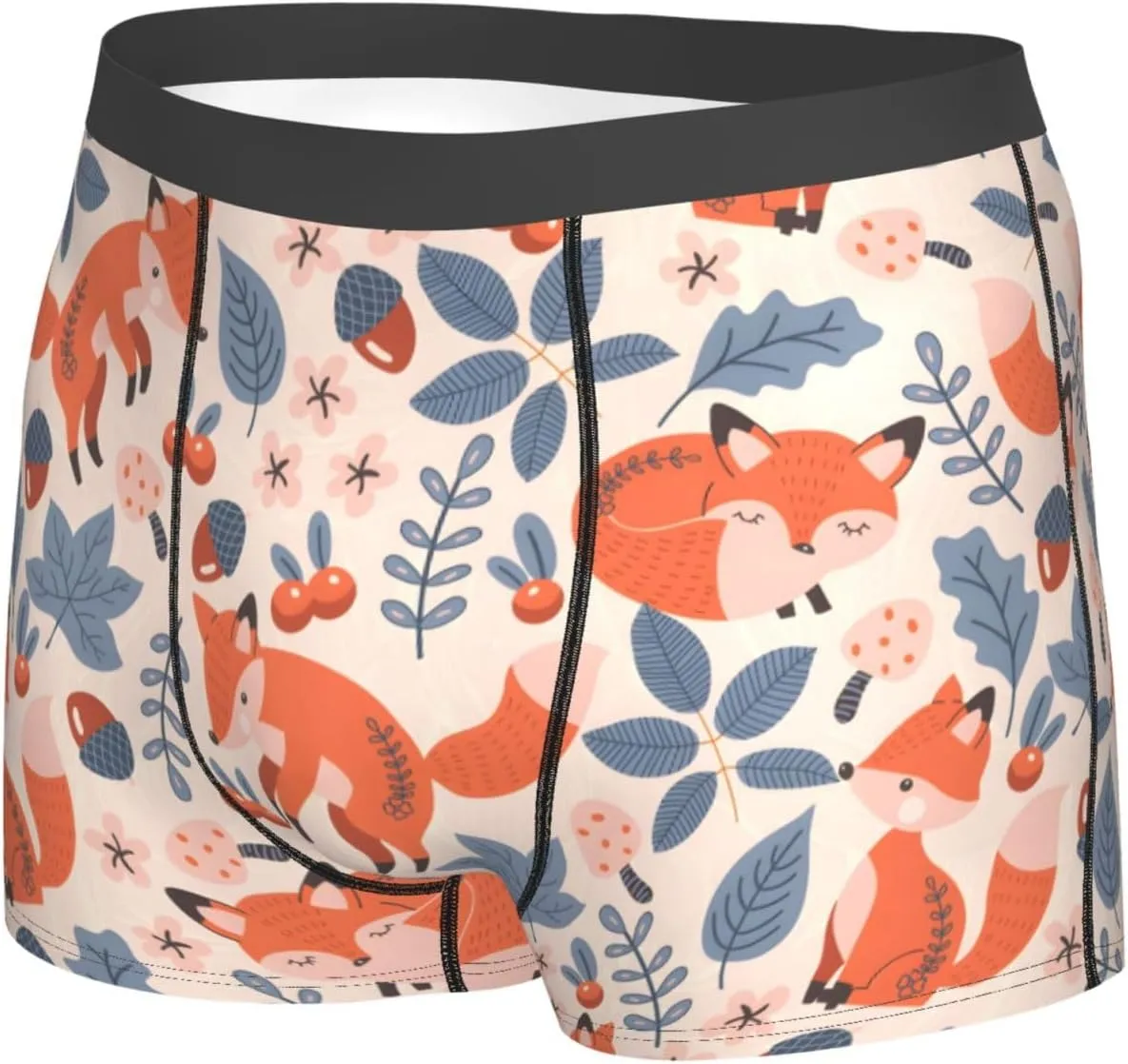 Men's Boxer Briefs Breathable Men's Underwear Boxer Briefs Soft