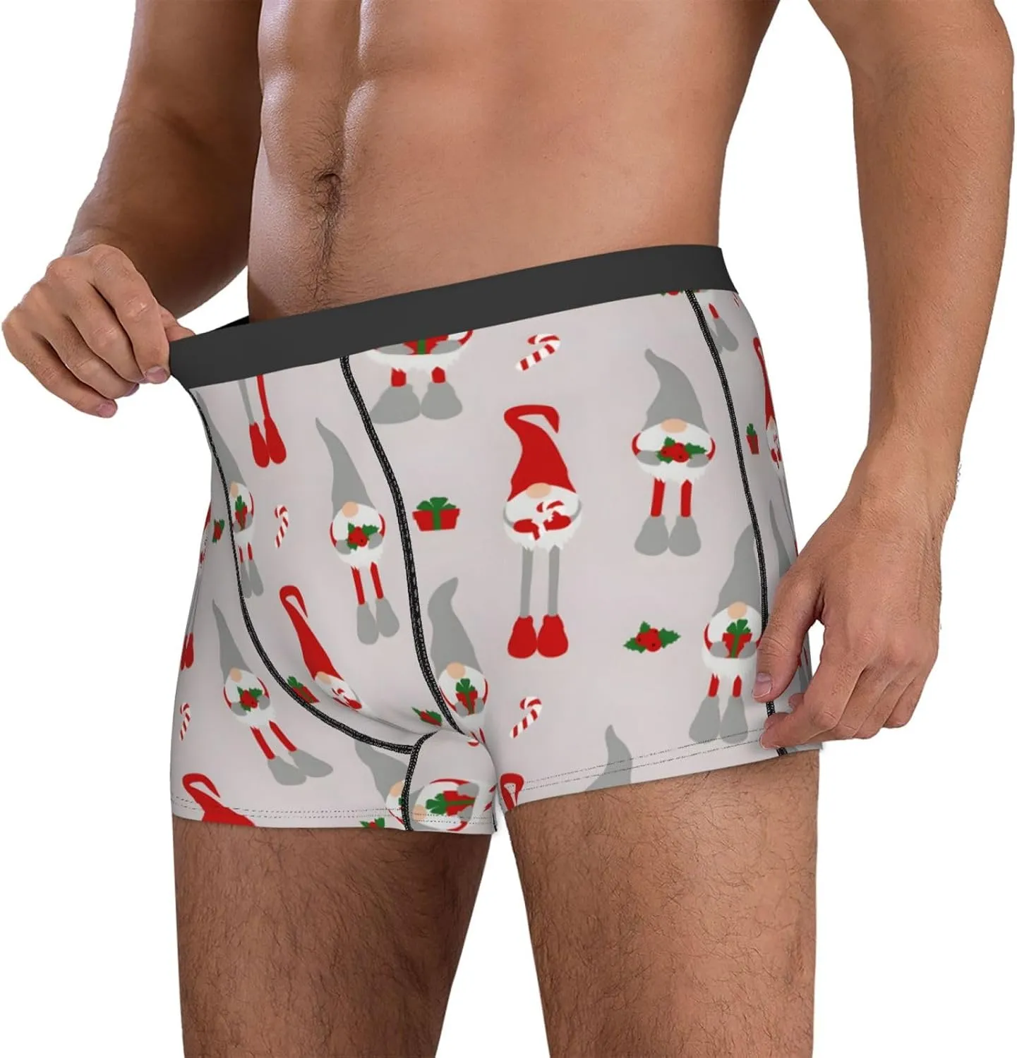 Men's Boxer Briefs Breathable Men's Underwear Boxer Briefs Soft