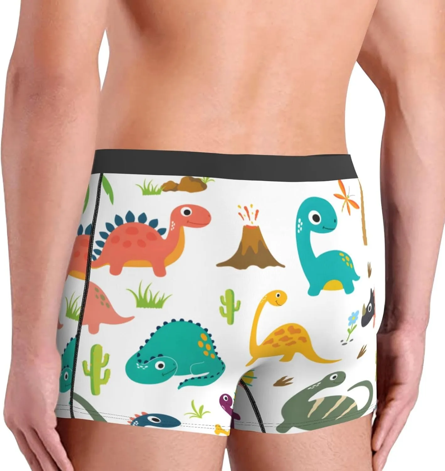 Men's Boxer Briefs Breathable Men's Underwear Boxer Briefs Soft