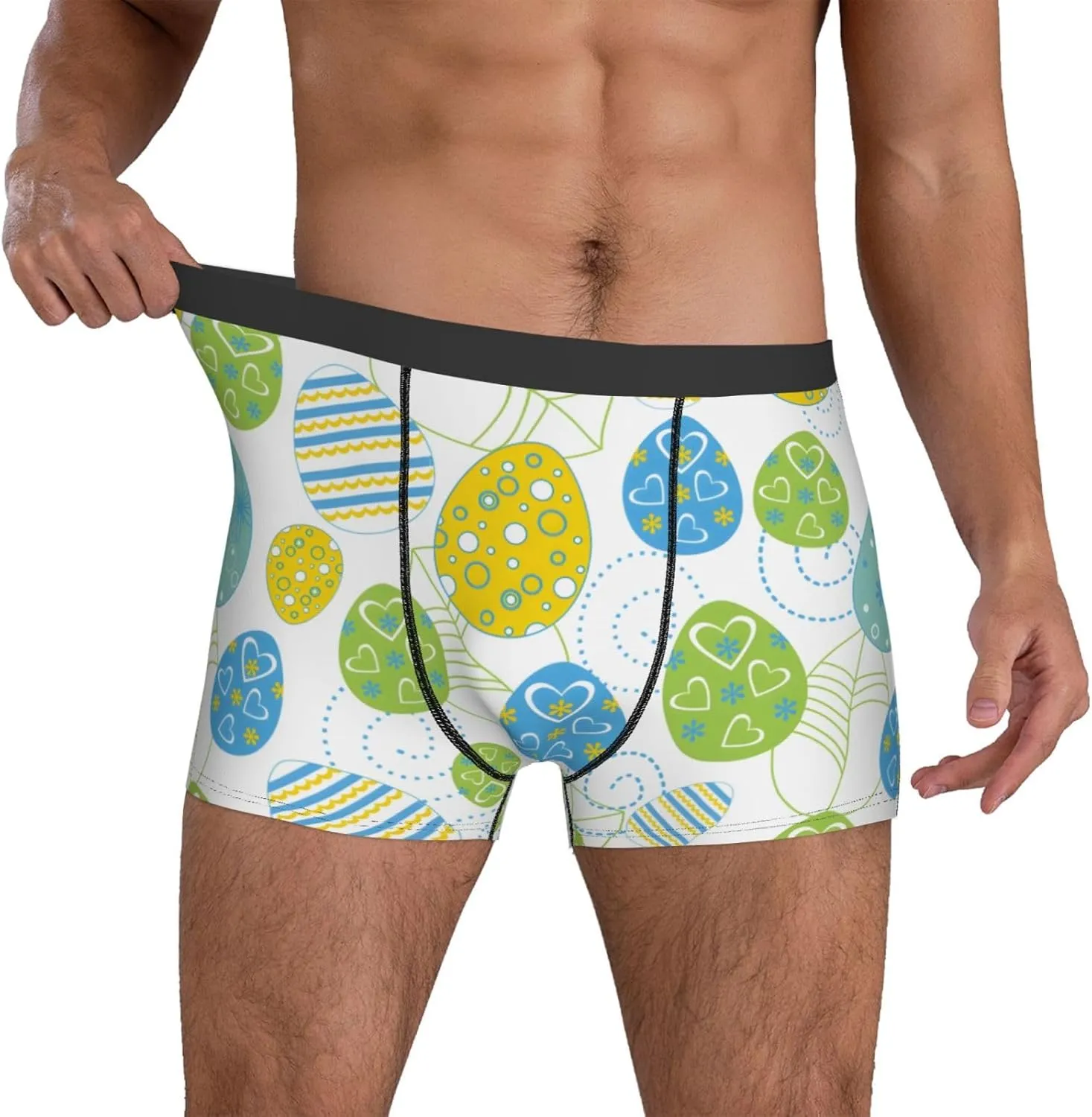 Men's Boxer Briefs Breathable Men's Underwear Boxer Briefs Soft