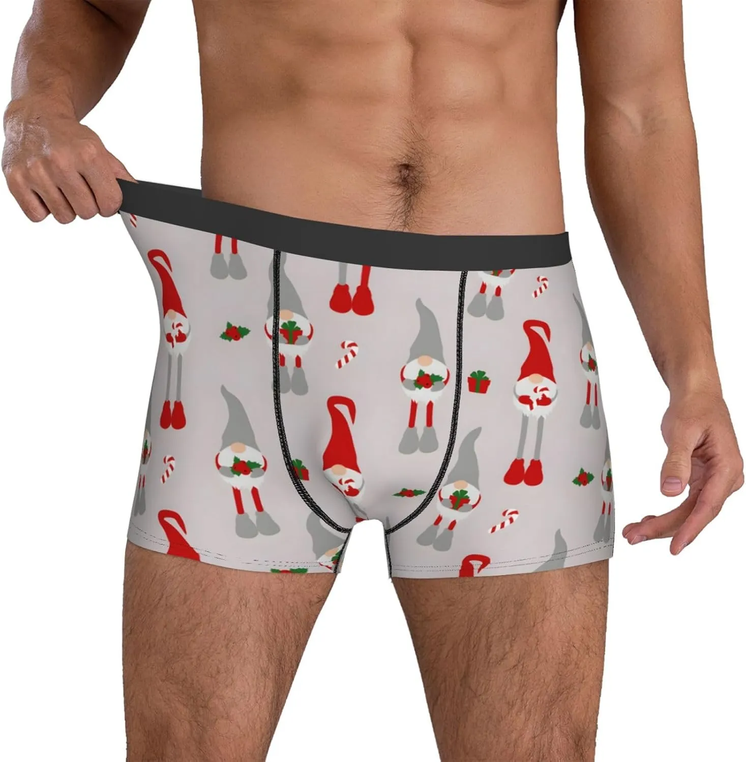 Men's Boxer Briefs Breathable Men's Underwear Boxer Briefs Soft