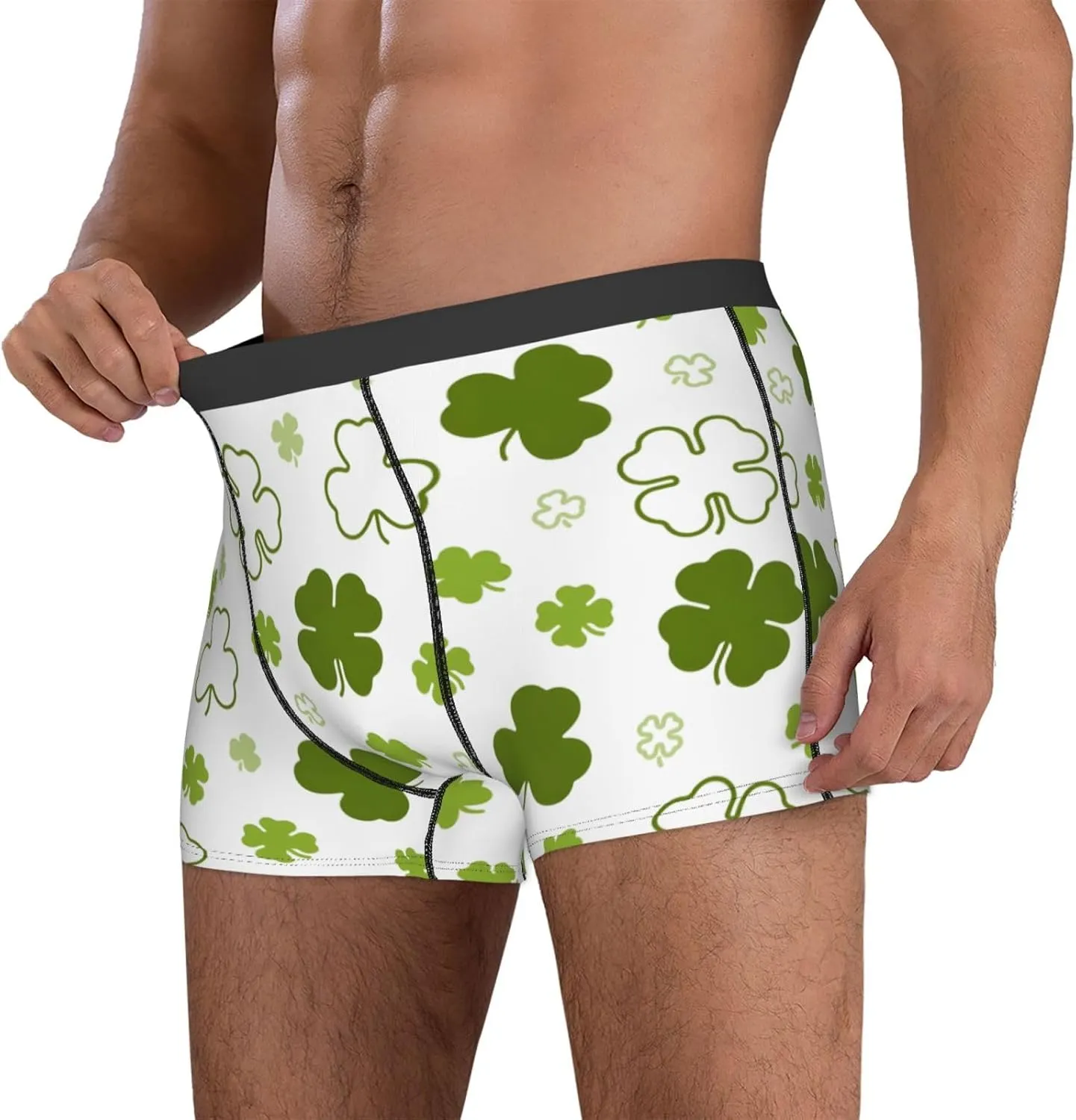Men's Boxer Briefs Breathable Men's Underwear Boxer Briefs Soft