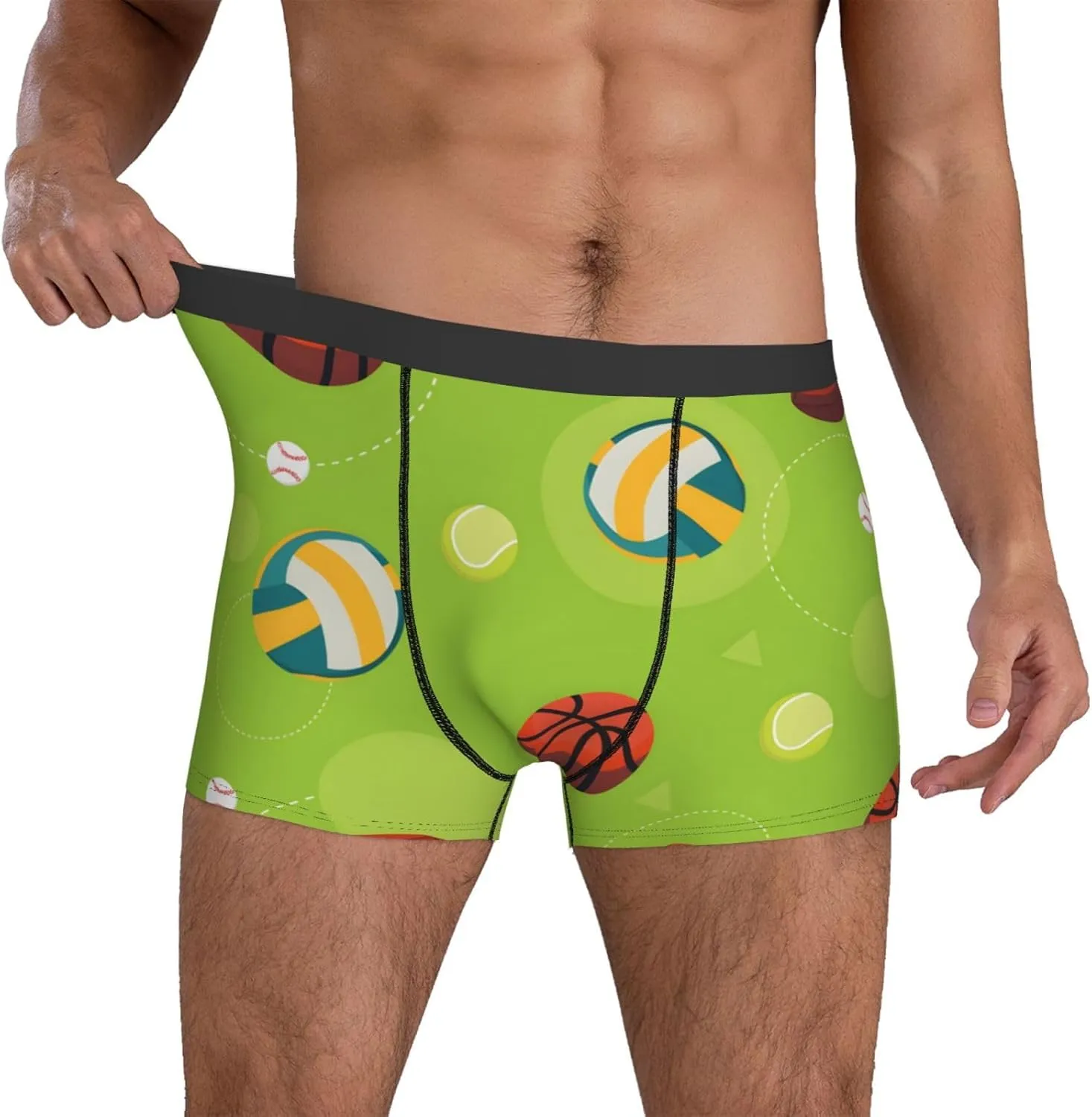 Men's Boxer Briefs Breathable Men's Underwear Boxer Briefs Soft