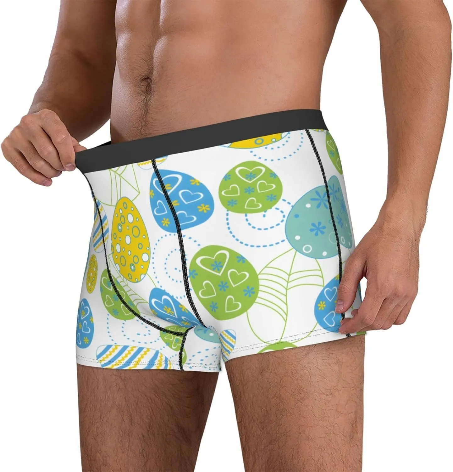 Men's Boxer Briefs Breathable Men's Underwear Boxer Briefs Soft