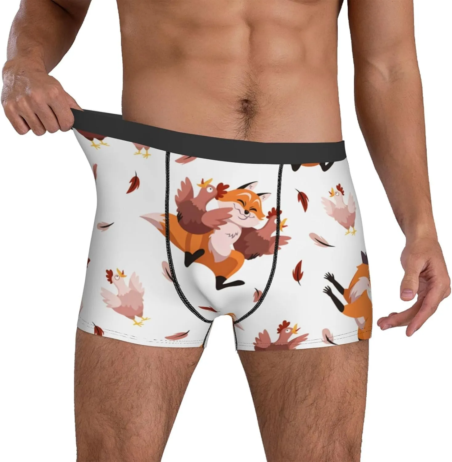 Men's Boxer Briefs Breathable Mens Underwear Briefs Soft