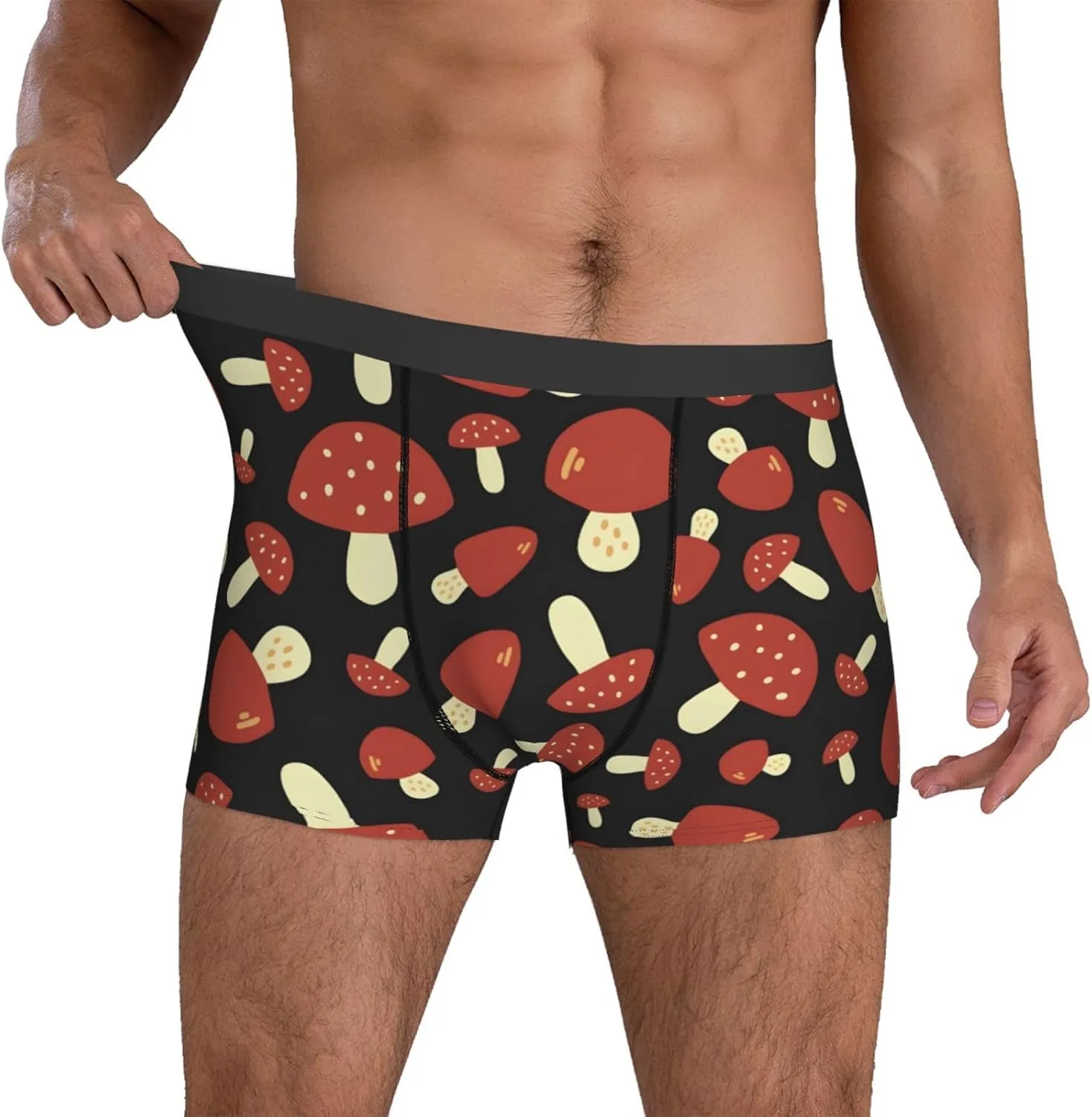 Men's Boxer Briefs Breathable Mens Underwear Briefs Soft