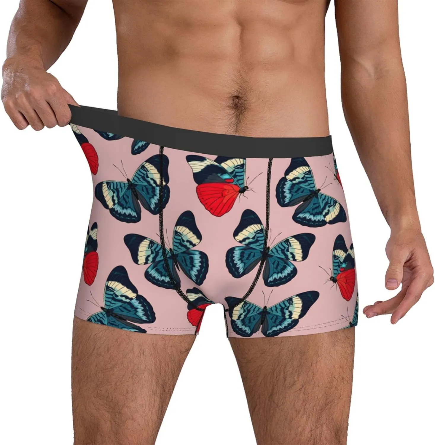 Men's Boxer Briefs Breathable Mens Underwear Briefs Soft