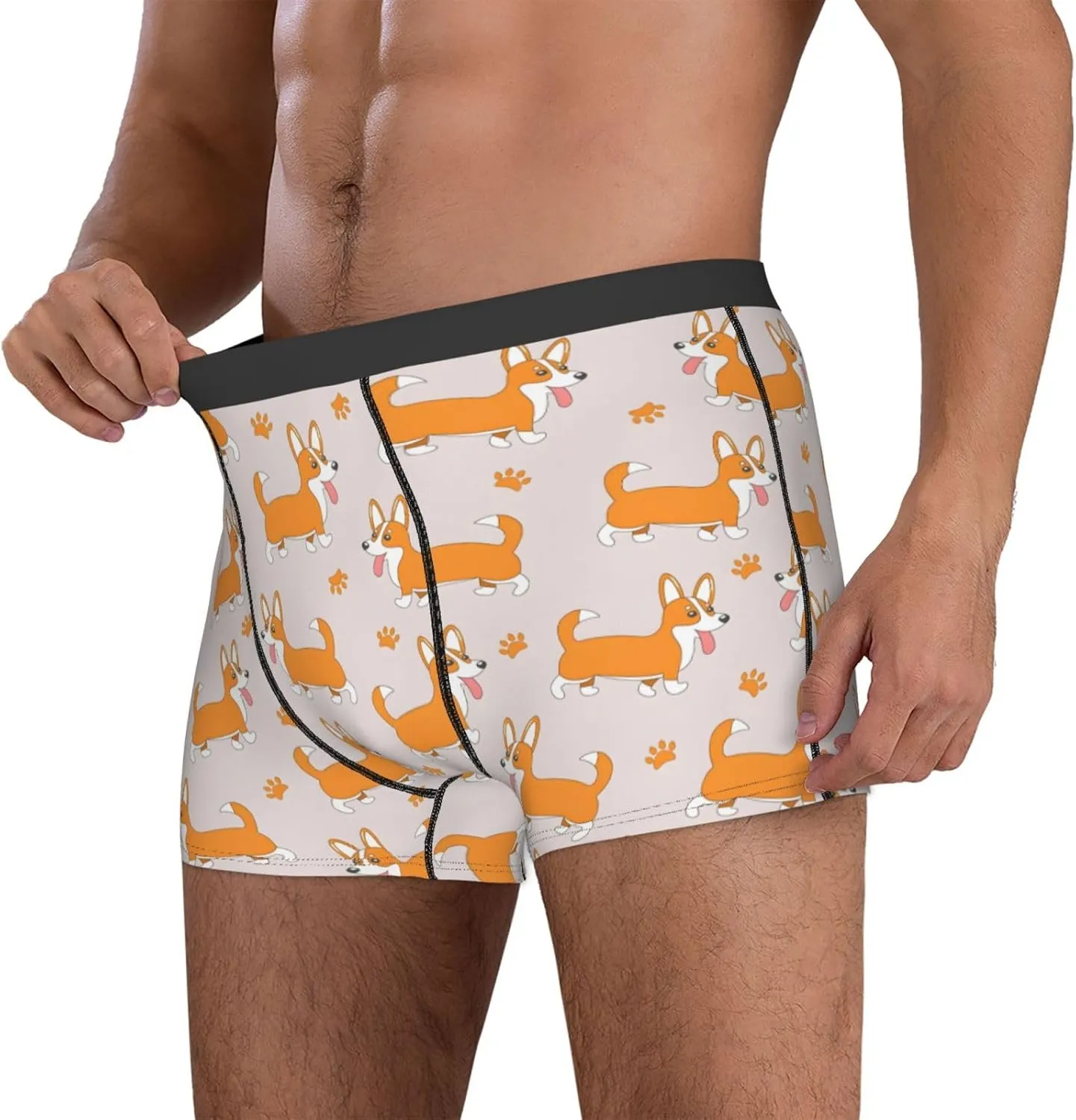 Men's Boxer Briefs Breathable Mens Underwear Briefs Soft