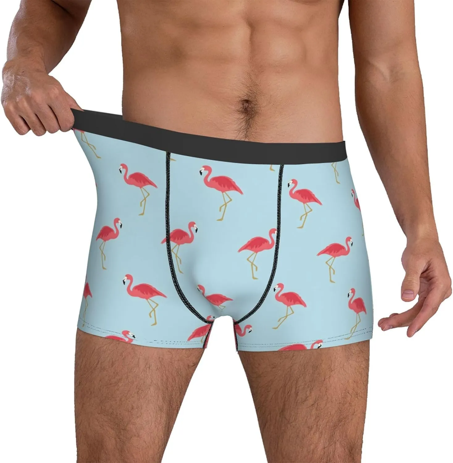 Men's Boxer Briefs Breathable Mens Underwear Briefs Soft