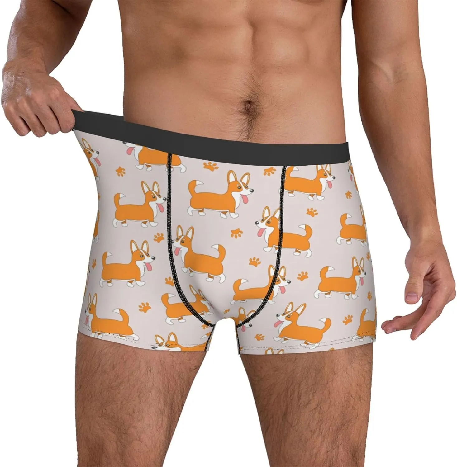 Men's Boxer Briefs Breathable Mens Underwear Briefs Soft
