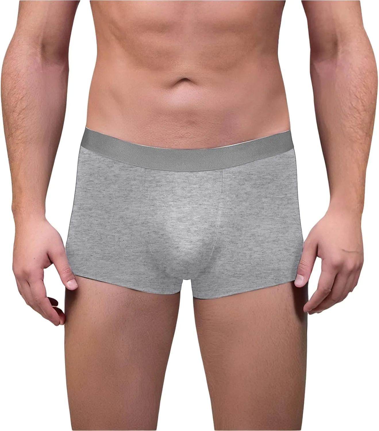 Mens Boxer Briefs Cotton Breathable Casual Underwear Soft Comfort Slim Fit Shorts Lightweight Classic Underwears