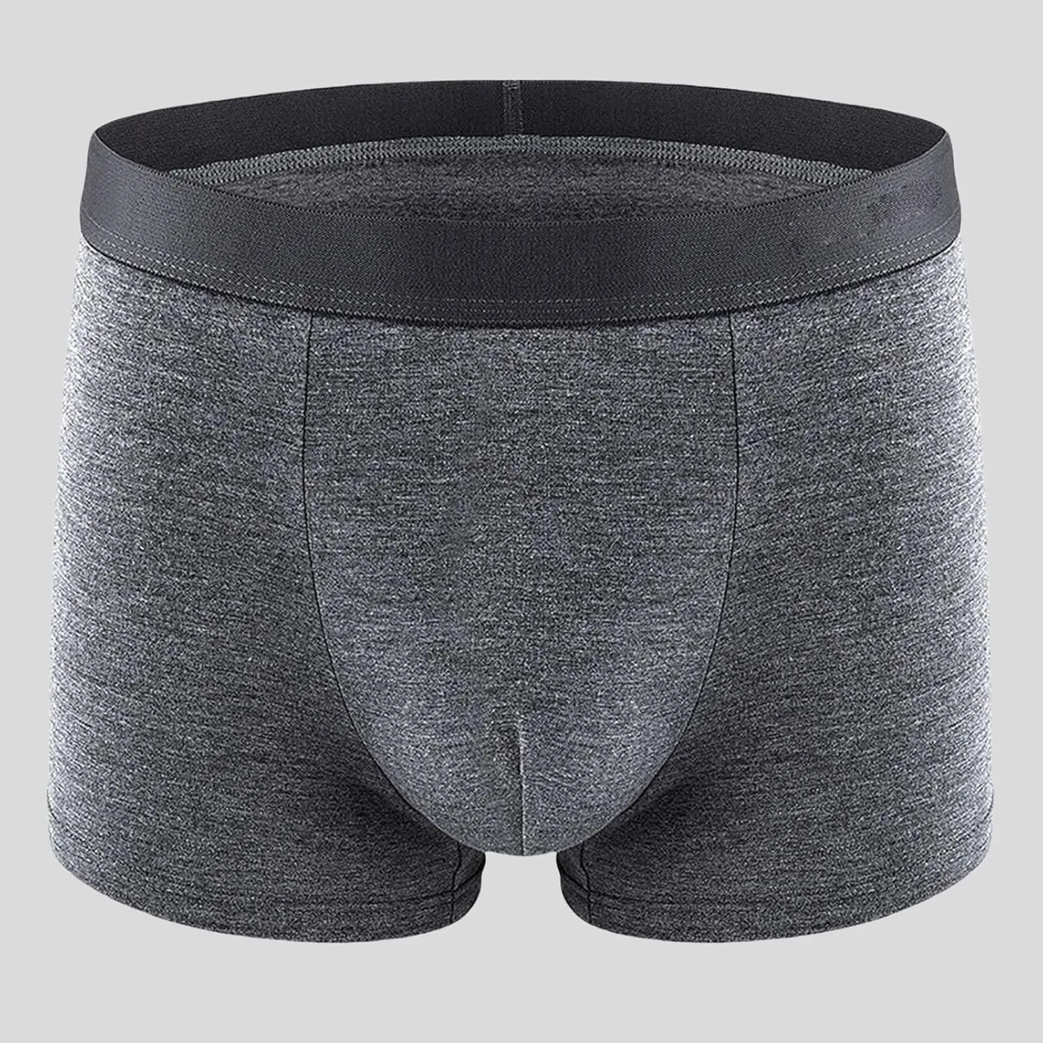 Mens Boxer Briefs Cotton Breathable Casual Underwear Soft Comfort Slim Fit Shorts Lightweight Classic Underwears