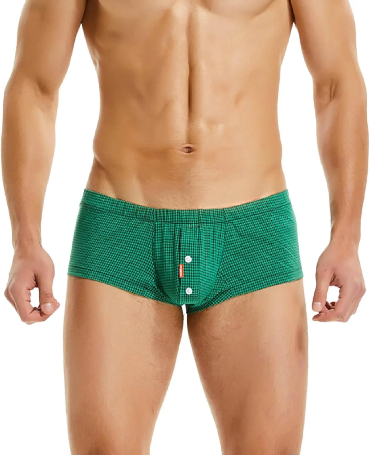 Mens Boxer Briefs Soft and Breathable Underwear Moisture Wicking Male Underwear Trunks Shorts