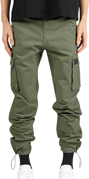Men's Cargo Pants Tactical Pants, Water Resistant Ripstop Cargo Pants, Lightweight Work Hiking Pants, Outdoor Pant