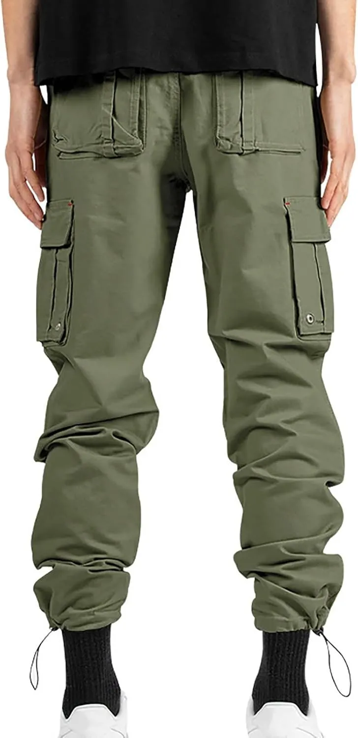 Men's Cargo Pants Tactical Pants, Water Resistant Ripstop Cargo Pants, Lightweight Work Hiking Pants, Outdoor Pant
