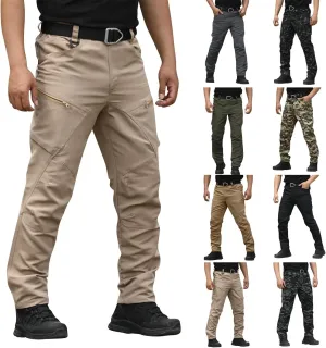 Men's Cargo Pants Tactical Pants, Water Resistant Ripstop Cargo Pants, Lightweight Work Hiking Pants, Outdoor Pant