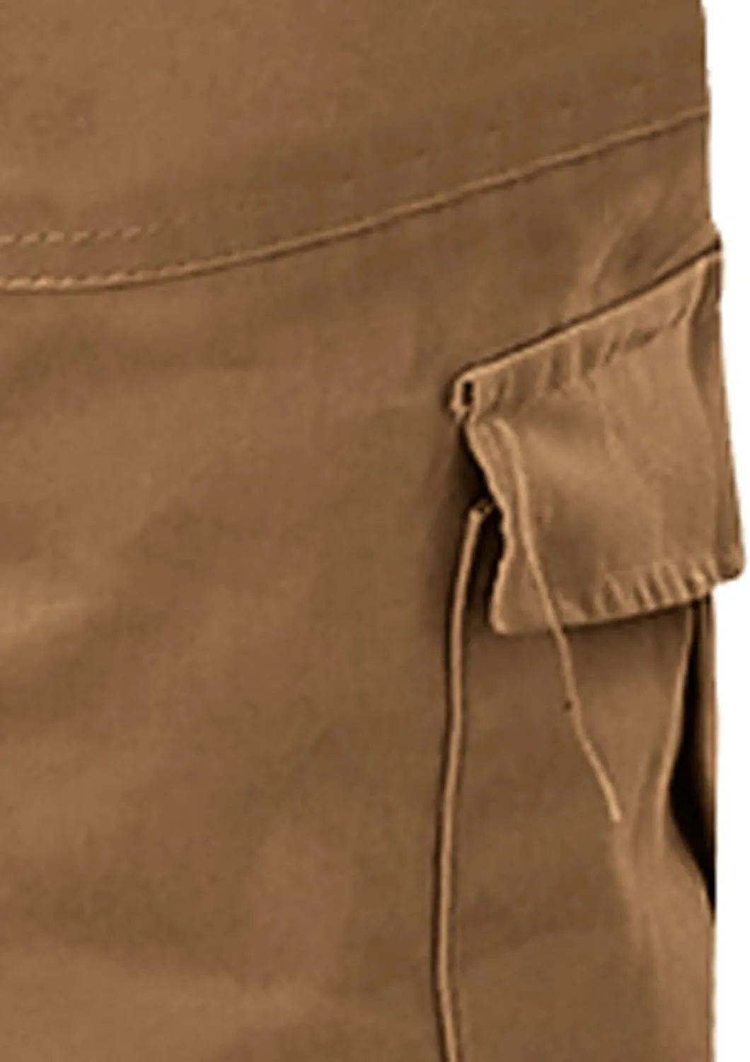 Men's Casual Cargo Pants Workout Joggers Stretch Sweatpants Hiking Drawstring Tactical Pants with Multi Pocket Stretch Pants