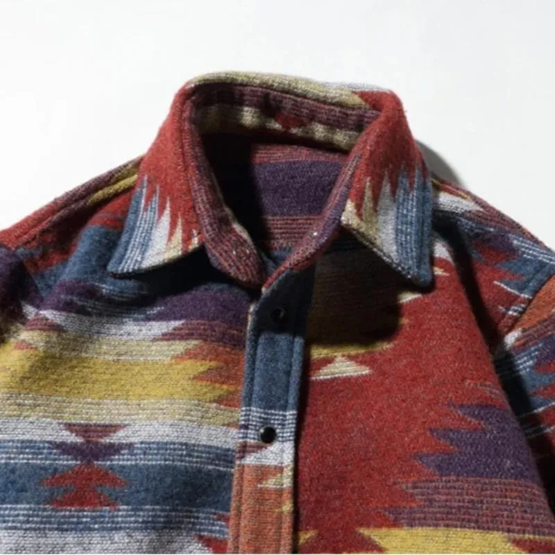 Men's Casual Thick Flannel Long Sleeve Shirt | Plus Size