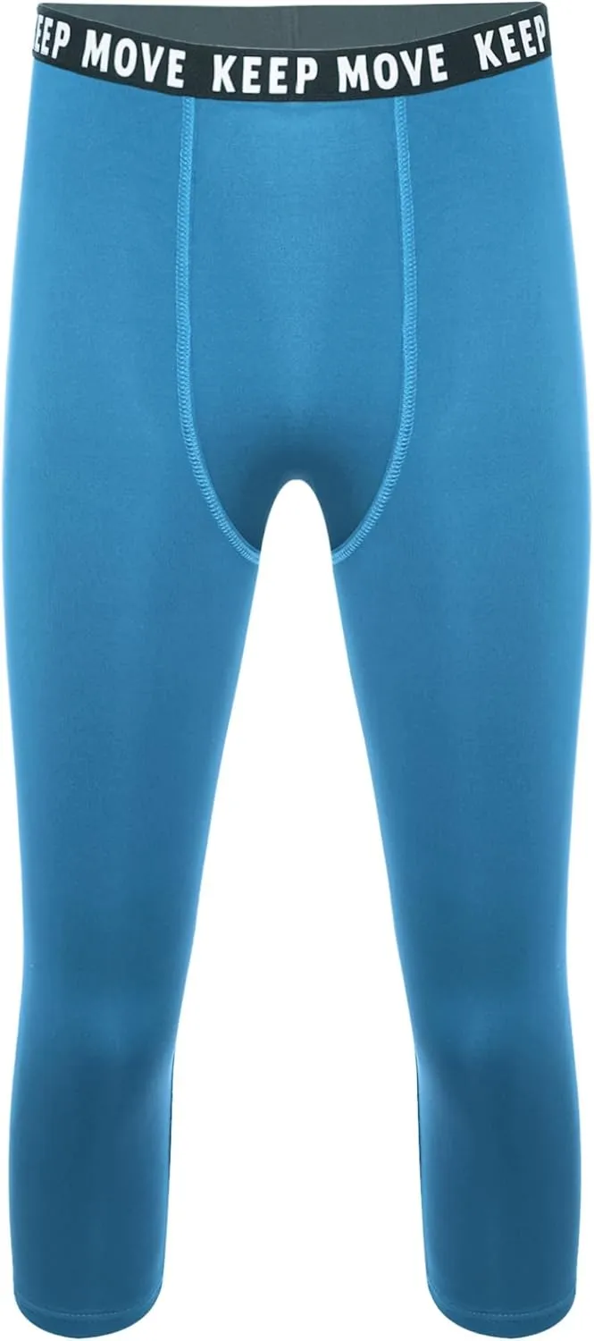 Mens Compression Pants Sports Leggings Running Tights Baselayer Underpants Athletic Activewear