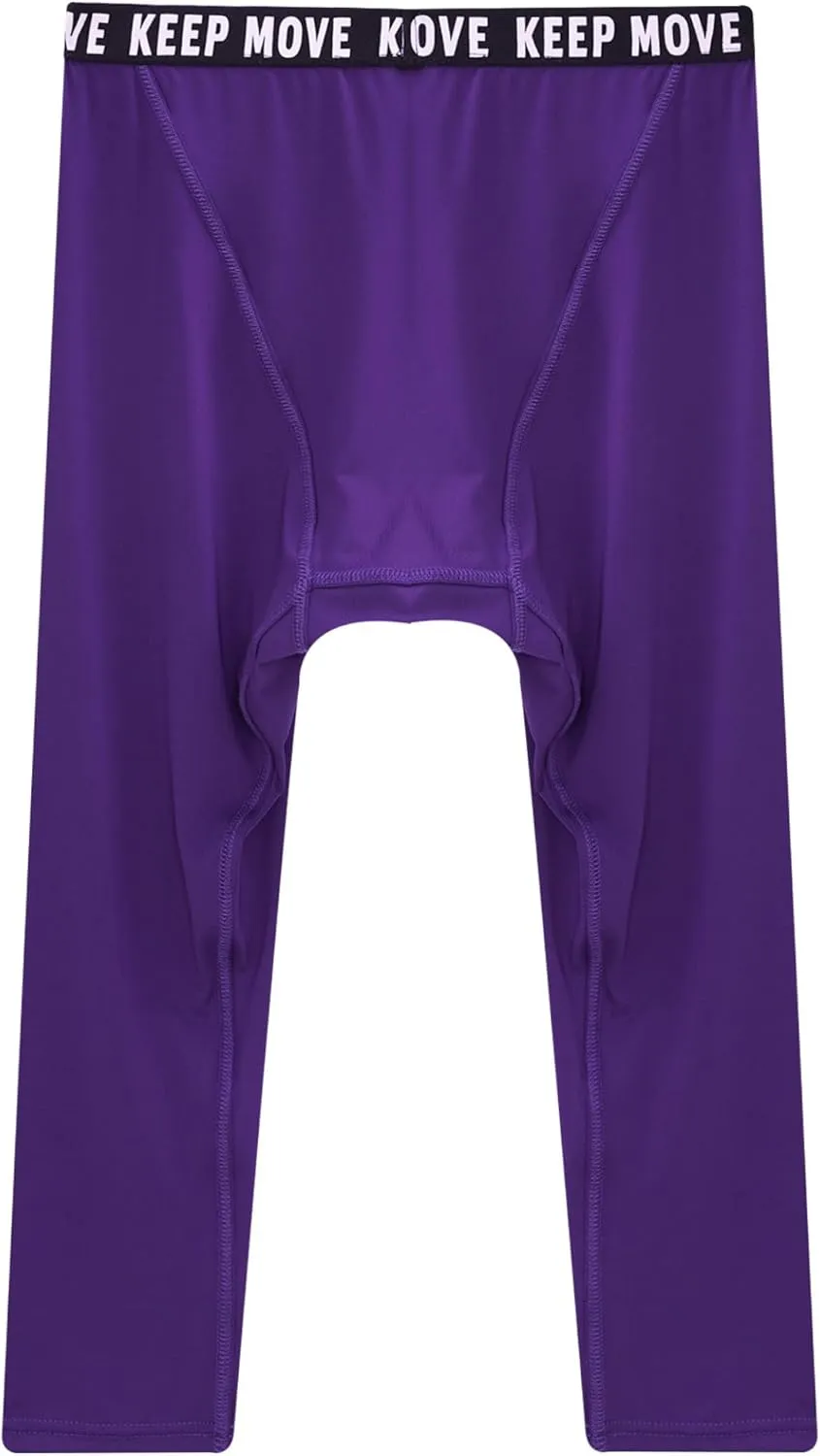 Mens Compression Pants Sports Leggings Running Tights Baselayer Underpants Athletic Activewear