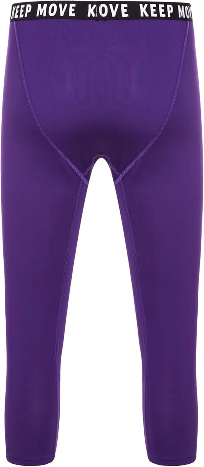 Mens Compression Pants Sports Leggings Running Tights Baselayer Underpants Athletic Activewear