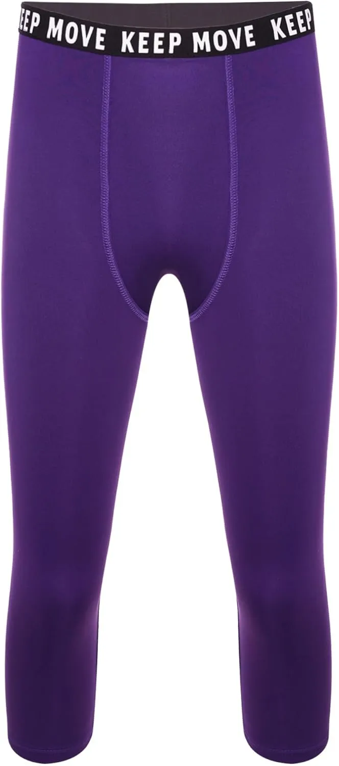 Mens Compression Pants Sports Leggings Running Tights Baselayer Underpants Athletic Activewear