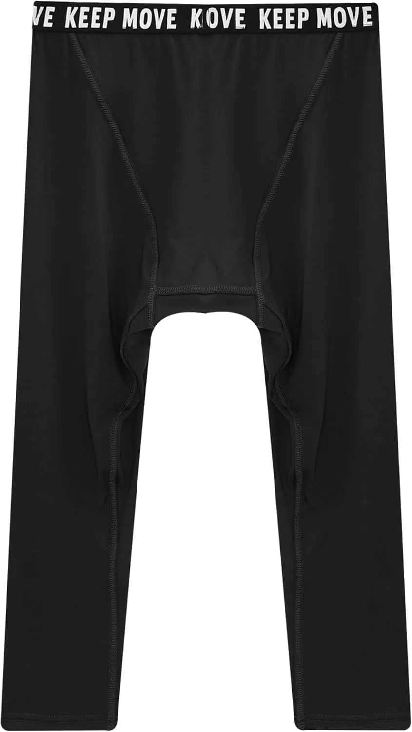 Mens Compression Pants Sports Leggings Running Tights Baselayer Underpants Athletic Activewear